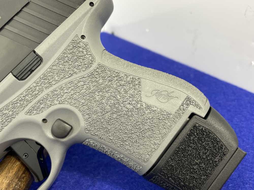 Kimber R7 Mako 9mm 3.37" Blk/Grey *CRIMSON TRACE REDDOT W/ 15 ROUND mag*-img-9