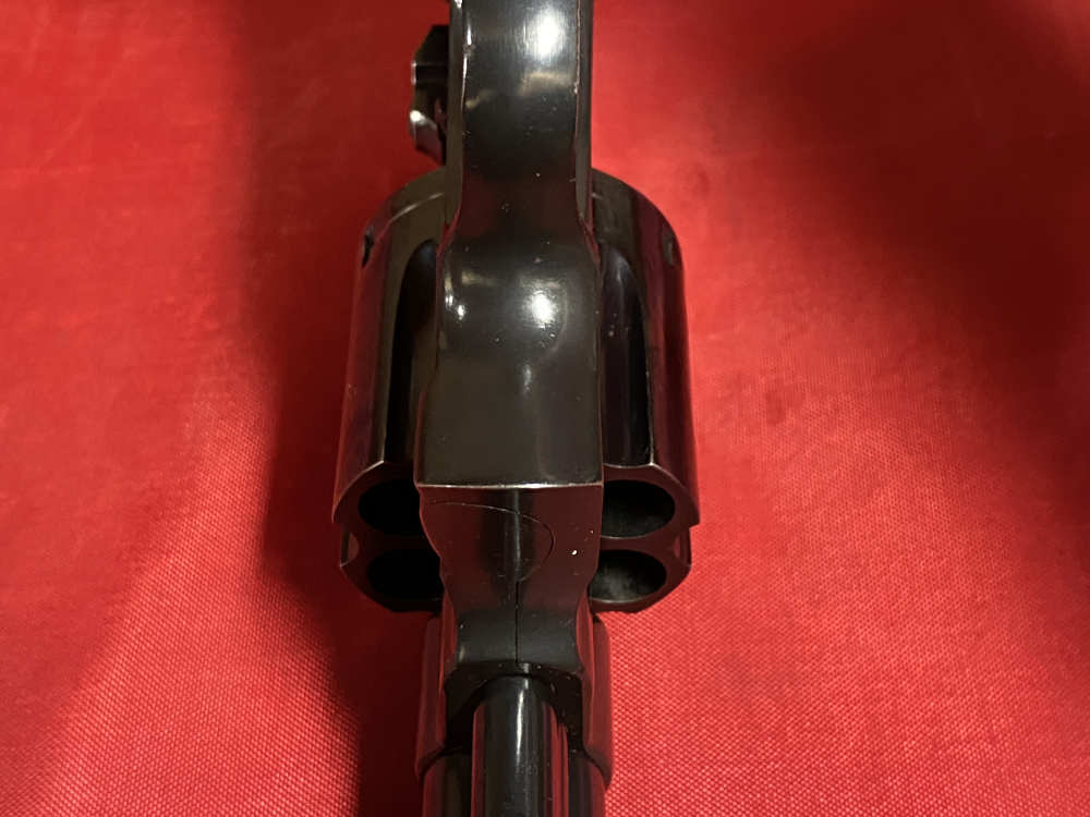 Smith & Wesson Model 25-5 4" Blued 45 Colt In Good Condition               -img-13