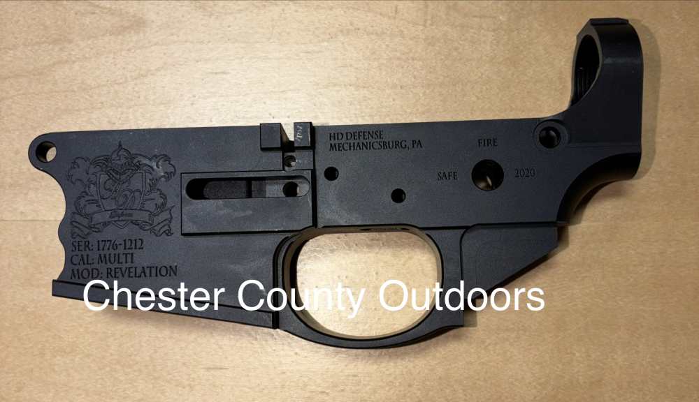 *NEW* HD Defense Revelation Billet Stripped Lower BLK Multi Cal-img-0