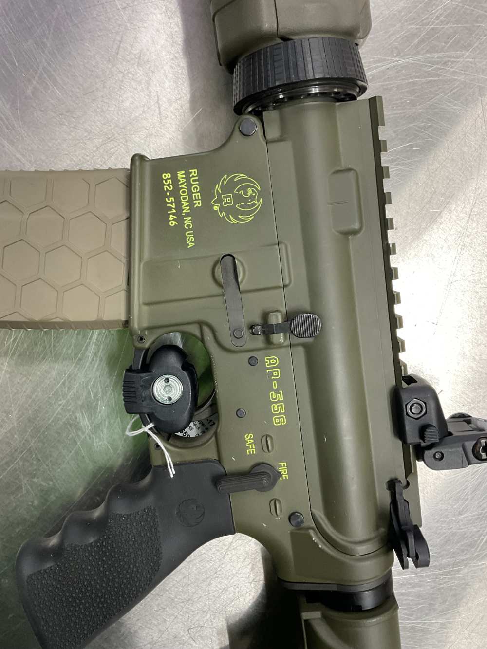 Ruger AR556 very good condition olive drab -img-1