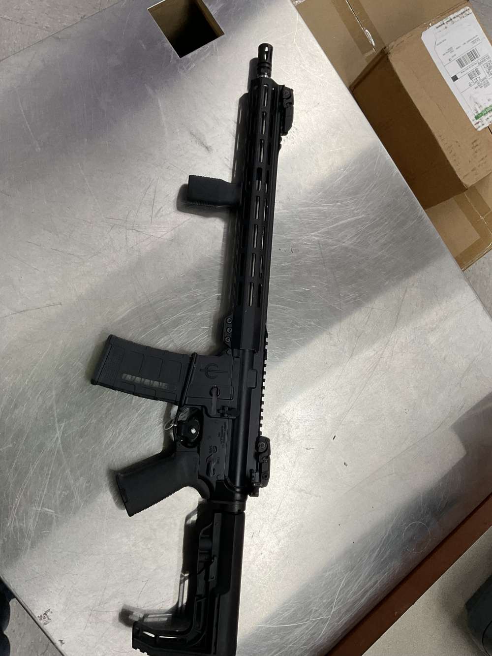 Combat Shooter Patriot 5.56mm stainless steel barrel very good condition -img-0