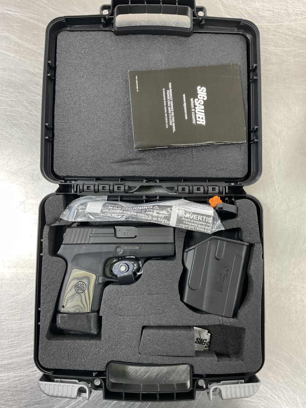 Sig sauer P290RS very good condition -img-0