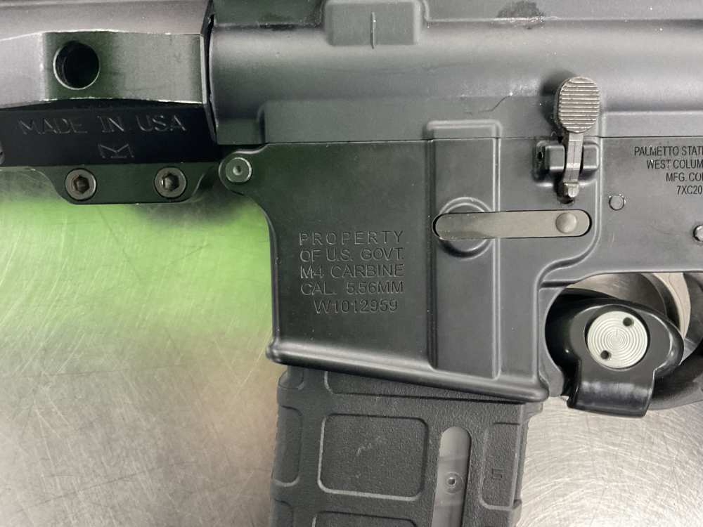 PSA government Issued M4 carbine very good condition -img-1