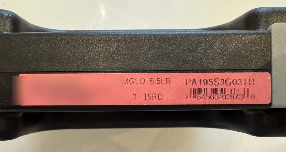 Glock 19 Gen 5 Threaded Barrel 9mm PA195S3G03TB New 2 Mags Case-img-2