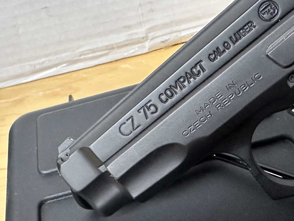 CZ-USA CZ-75 9mm Pistol Extra Magazines & Holster Included-img-1