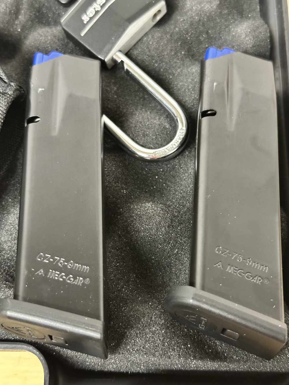 CZ-USA CZ-75 9mm Pistol Extra Magazines & Holster Included-img-16