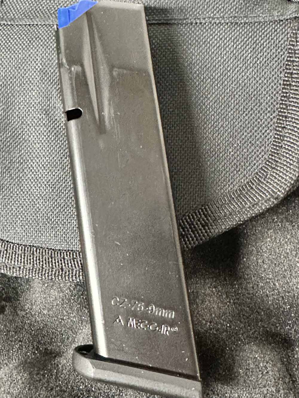 CZ-USA CZ-75 9mm Pistol Extra Magazines & Holster Included-img-15