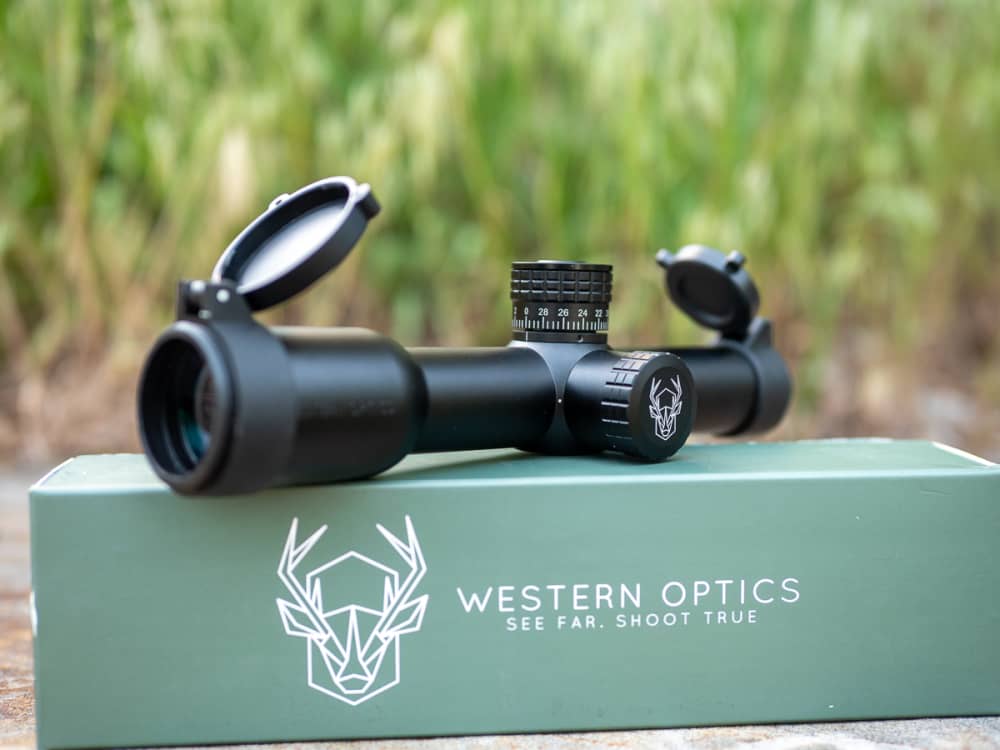 Western Optic MuzzlePro 1X Scope BDC Turret / LR Dial-Up Edition-img-0