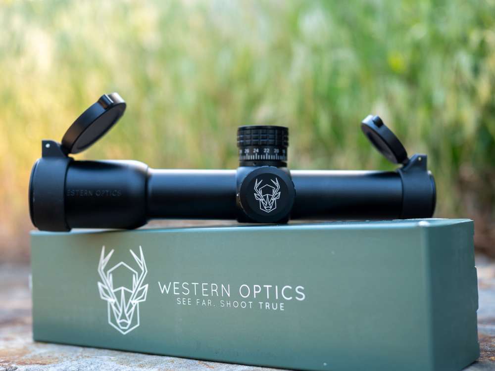 Western Optic MuzzlePro 1X Scope BDC Turret / LR Dial-Up Edition-img-1