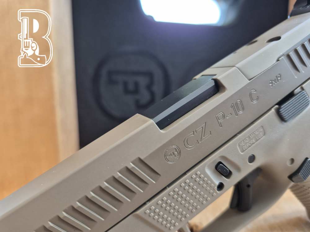 CZ P-10C 9mm FDE +2 Mags & Orig Case Optic Ready 91577-img-0