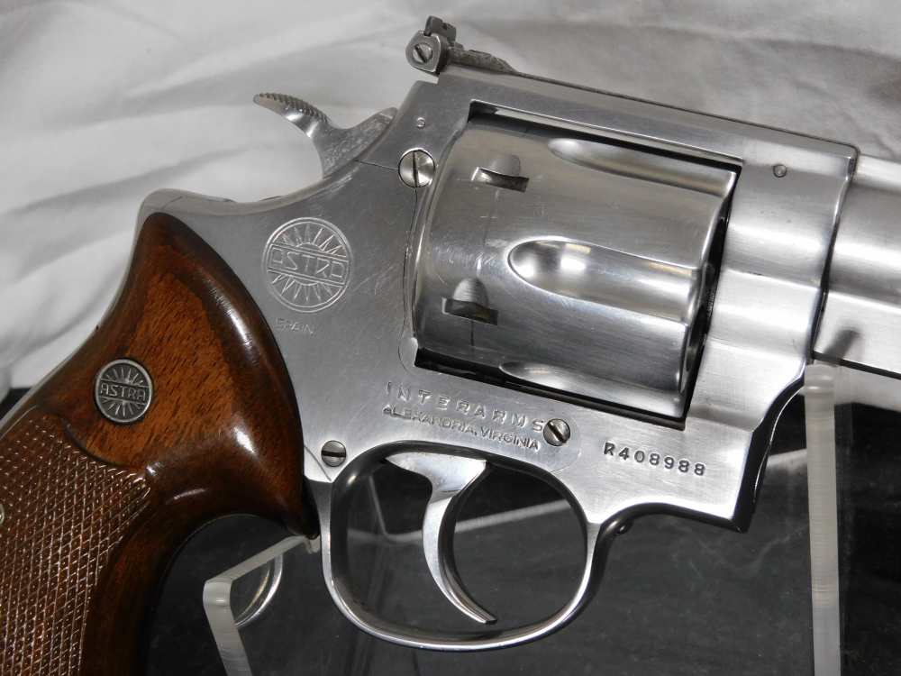 Astra Stainless Revolver 6 inch Barrel 44 Magnum-img-3