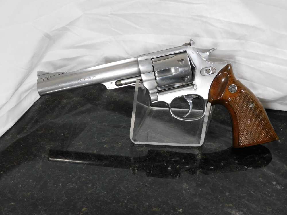 Astra Stainless Revolver 6 inch Barrel 44 Magnum-img-0