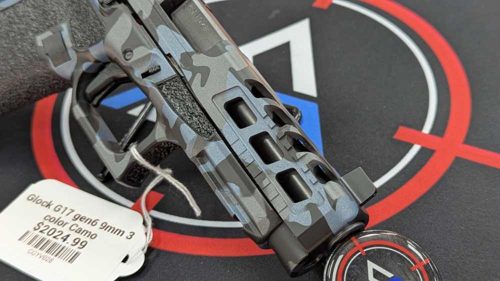 SA Custom Glock G17 Gen6 | Raptor Cuts | Camo | Holosun 508T | Stippled-img-7