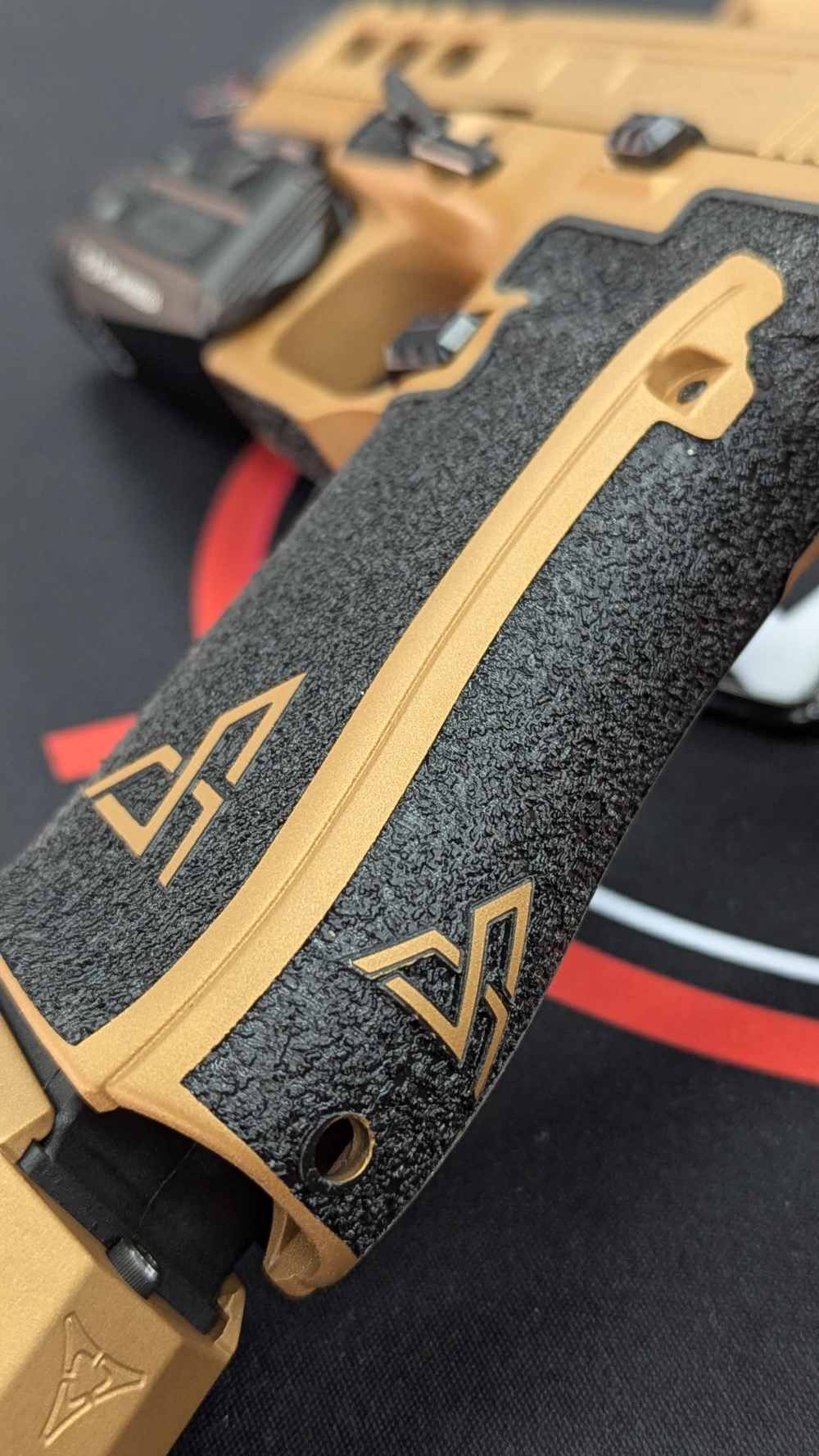 SA Custom Glock 17 Gen5 |Raptor Cuts | Ramjet |Tyrant CNC | Copper Cerakote-img-8