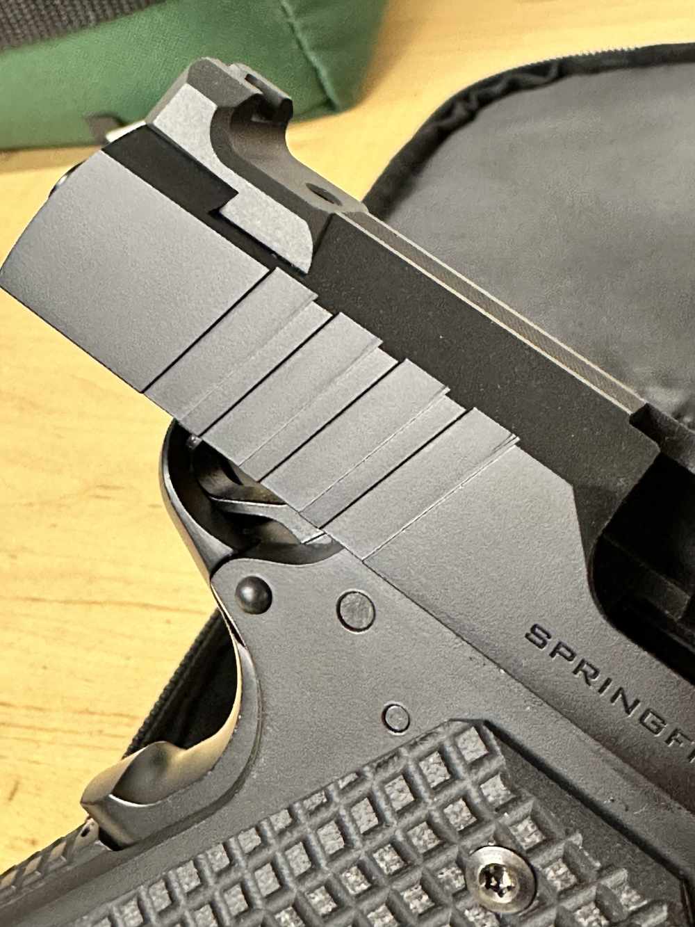 Springfield Armory Emissary 1911 9mm Pistol W/Soft case-img-5