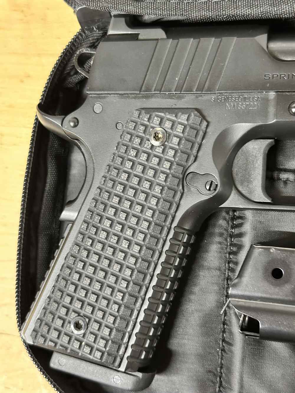 Springfield Armory Emissary 1911 9mm Pistol W/Soft case-img-1