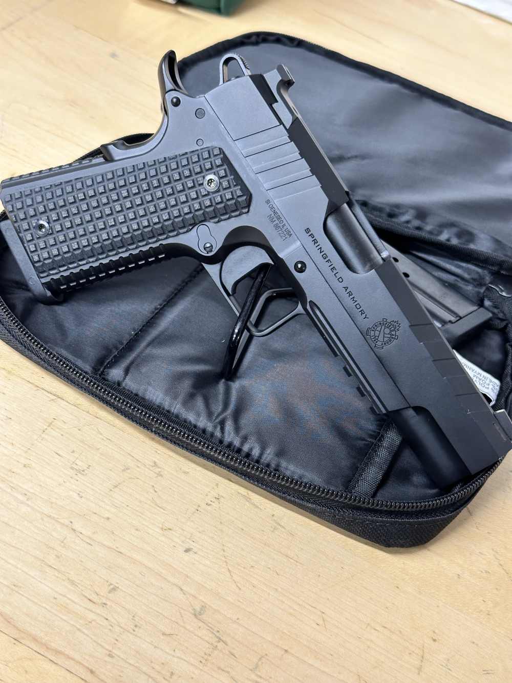 Springfield Armory Emissary 1911 9mm Pistol W/Soft case-img-4