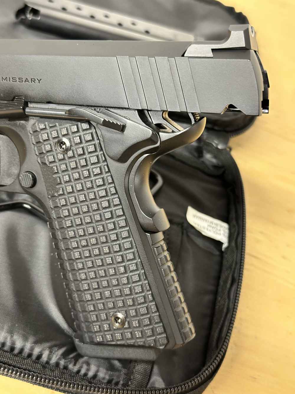 Springfield Armory Emissary 1911 9mm Pistol W/Soft case-img-10