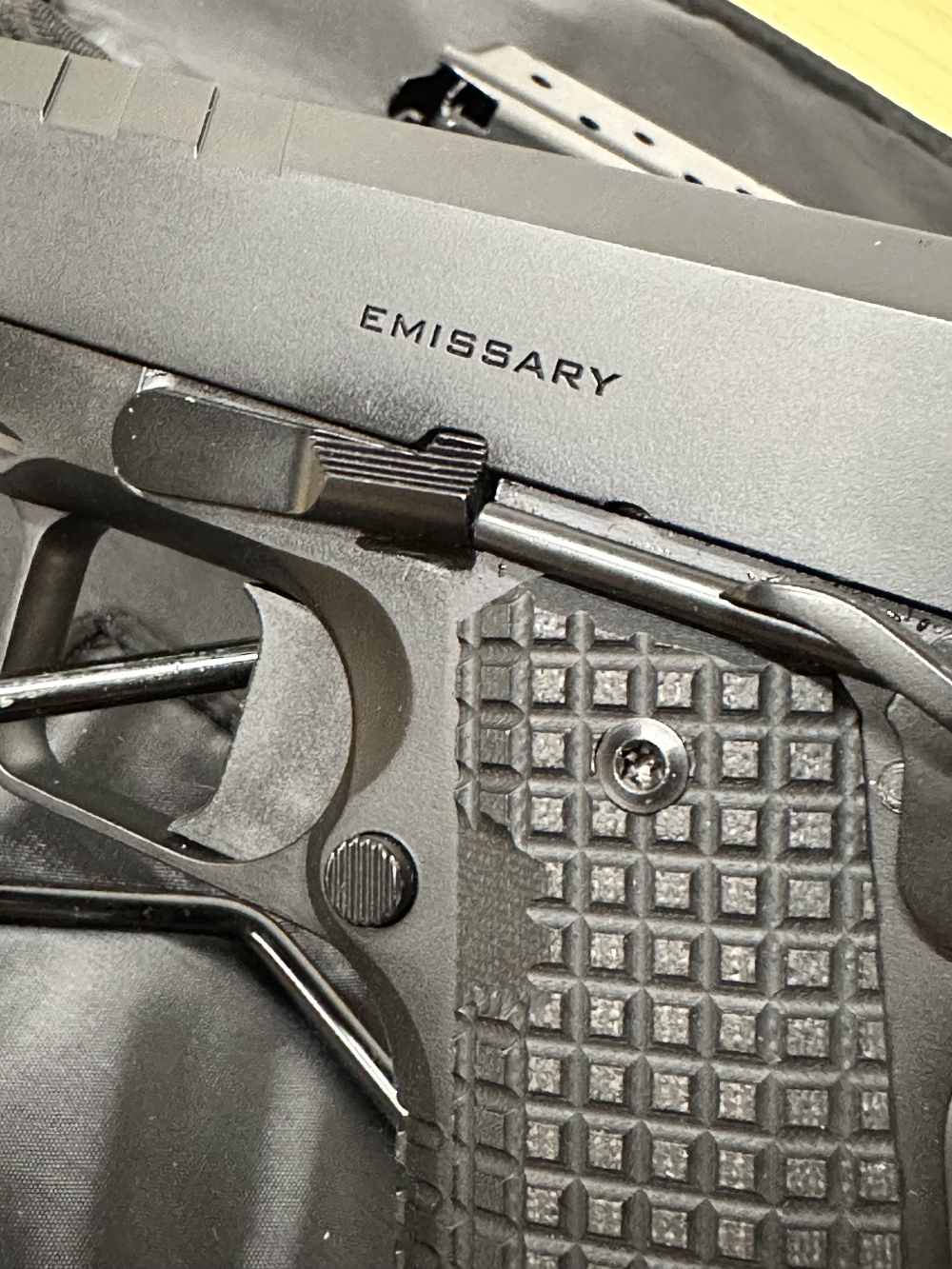 Springfield Armory Emissary 1911 9mm Pistol W/Soft case-img-11