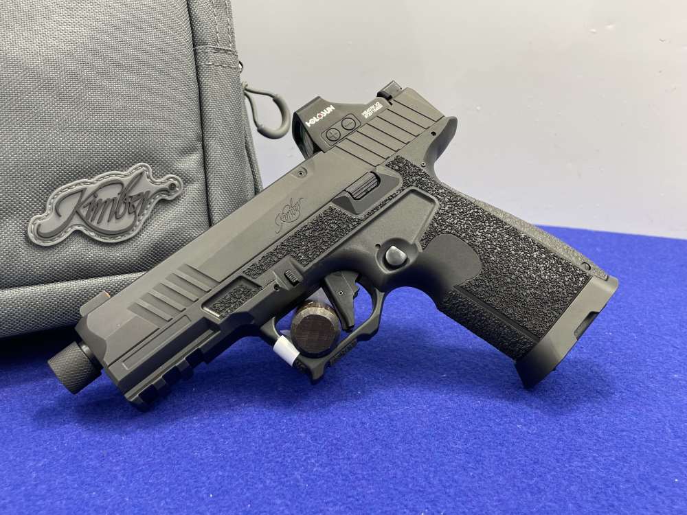 Kimber R7 Mako Carbon Compact 9MM 4.4" Blk*THREADED BARREL W/ HOLOSUN 407K*-img-3