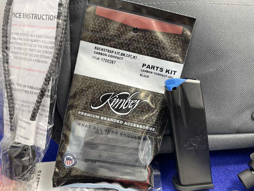 Kimber R7 Mako Carbon Compact 9MM 4.4" Blk*THREADED BARREL W/ HOLOSUN 407K*-img-5
