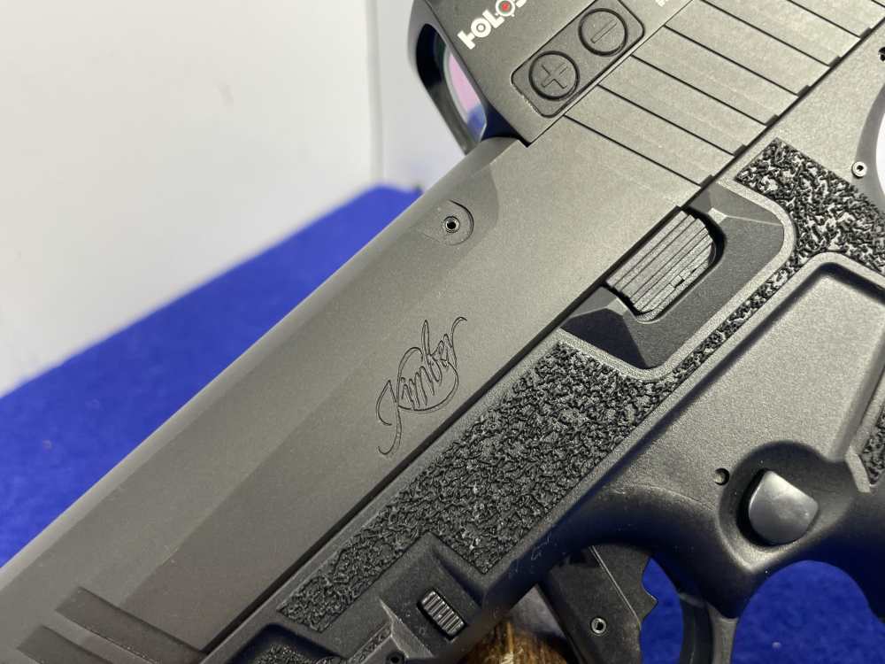Kimber R7 Mako Carbon Compact 9MM 4.4" Blk*THREADED BARREL W/ HOLOSUN 407K*-img-13