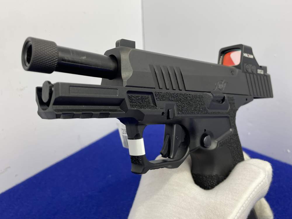 Kimber R7 Mako Carbon Compact 9MM 4.4" Blk*THREADED BARREL W/ HOLOSUN 407K*-img-44