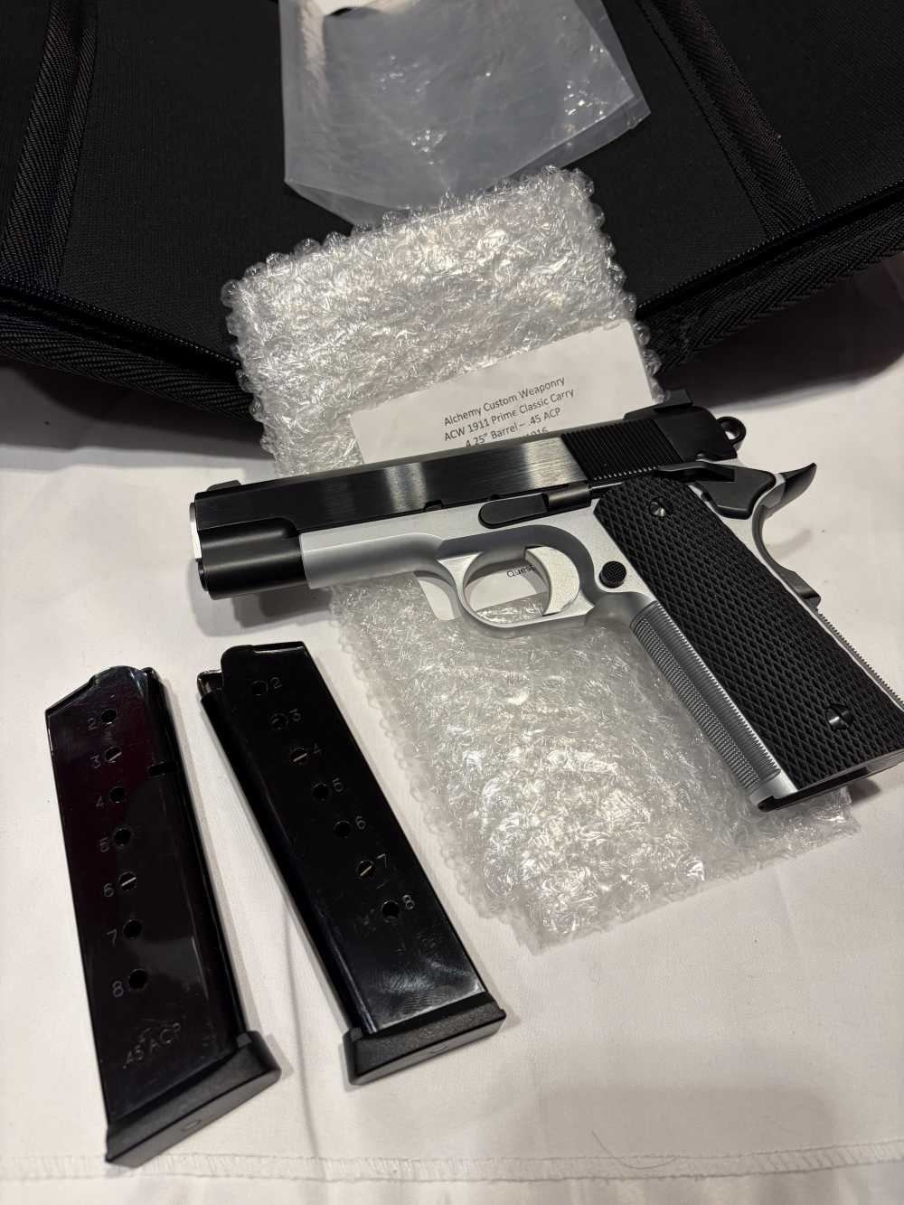 Alchemy Custom Weaponry ACW Prime Carry two tone 1911 45ACP-img-6