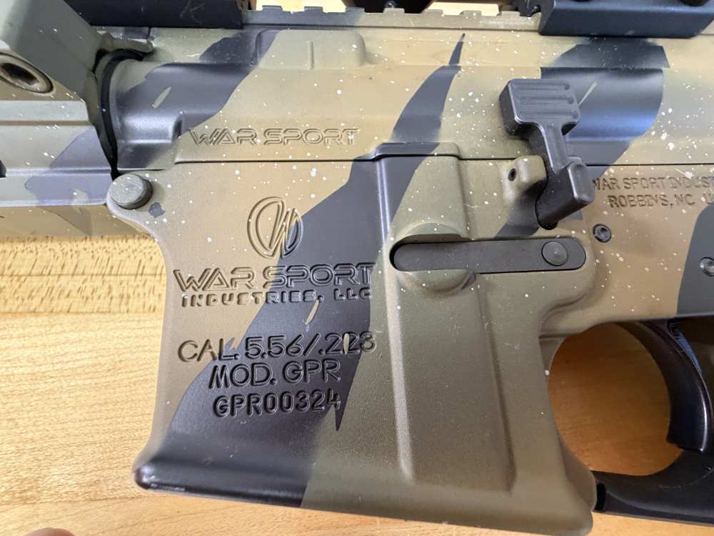 War Sport GPR AR-15 in 6.5 Grendel - Tiger Camo Pattern --img-15
