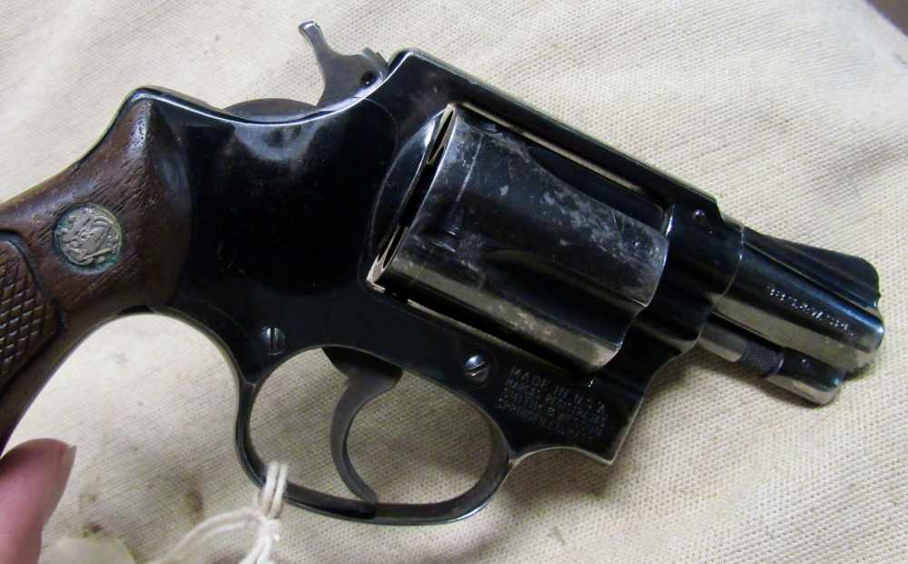 Smith & Wesson Model 36 .38 Special Revolver 1960's .01 NO RESERVE-img-1