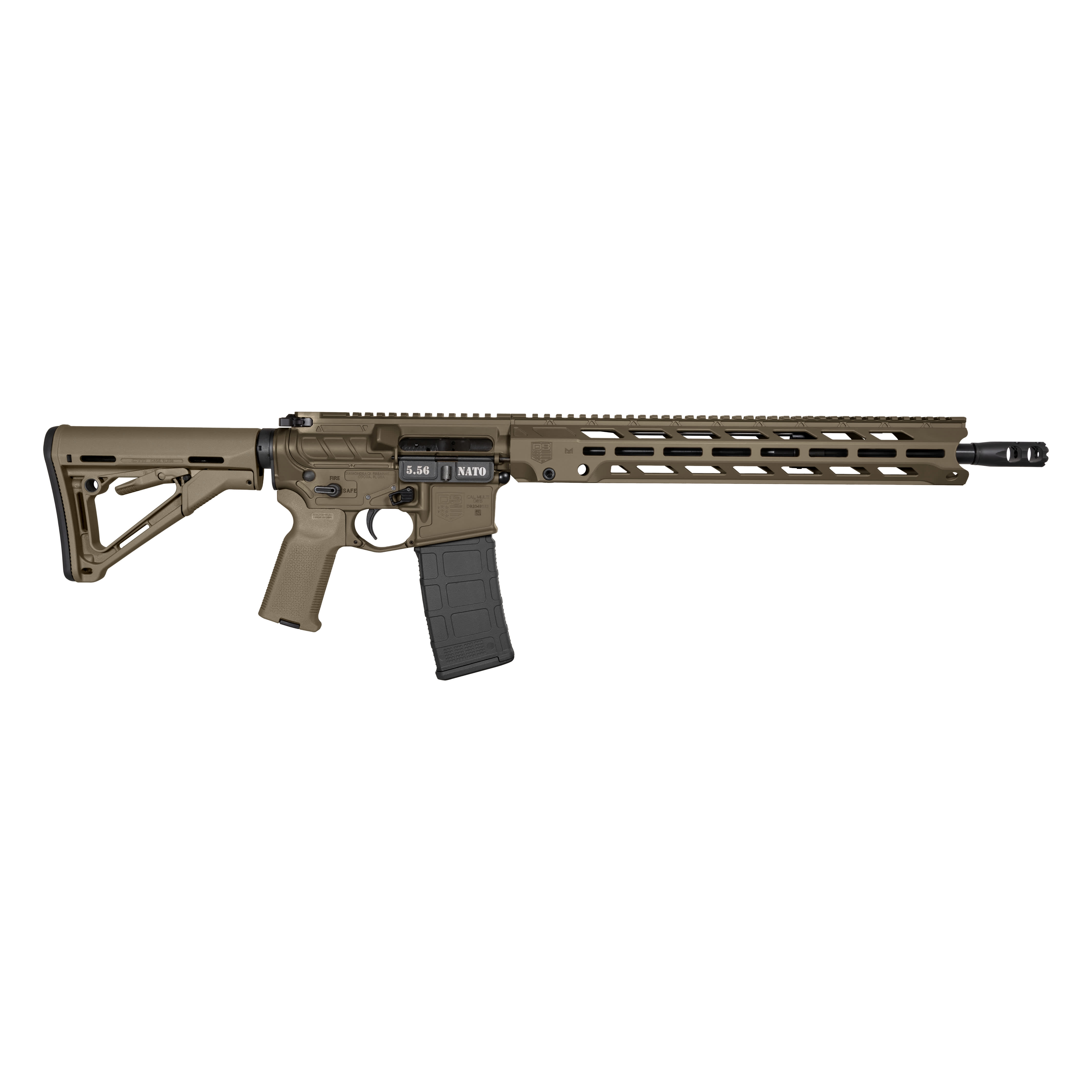 DB1784K101 Diamondback Firearms Obsidian DB15 Rifle 223 Rem | 5.56 NATO 16"-img-0