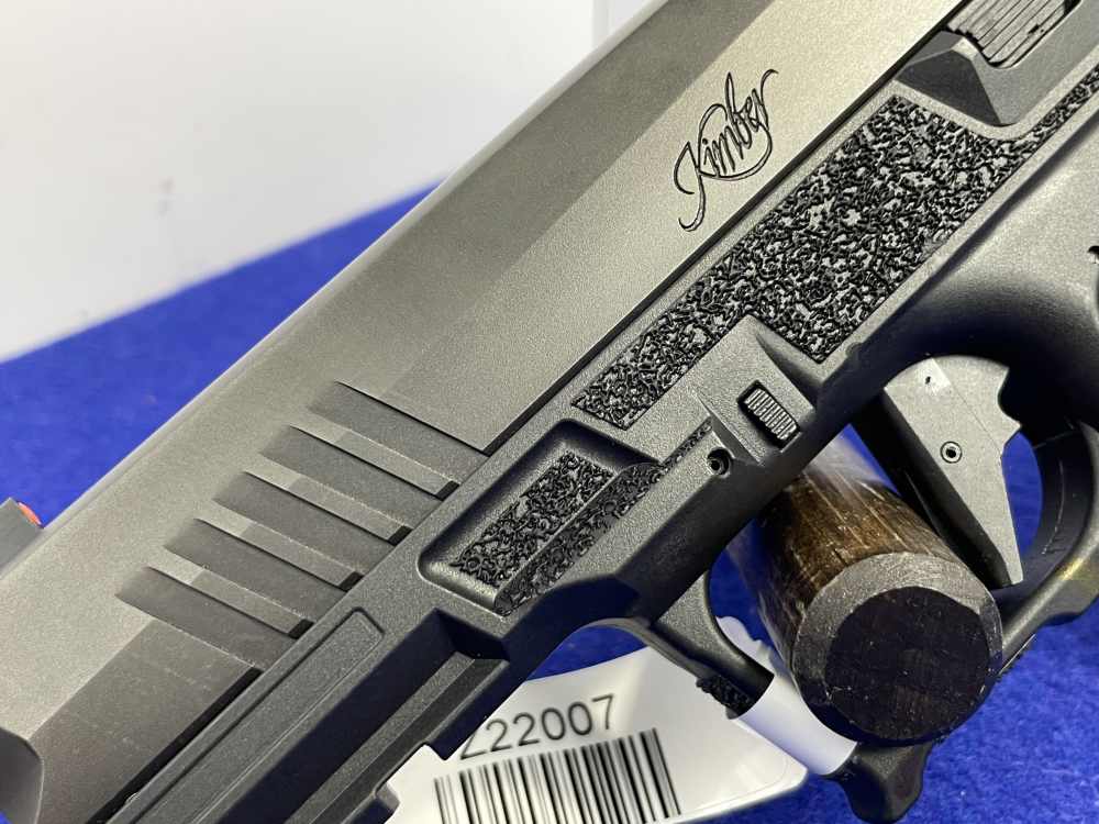 Kimber R7 Mako Carbon Compact 9mm 3.9" Blk *MOUNTED HOLOSUN 407K X2 REDDOT*-img-13