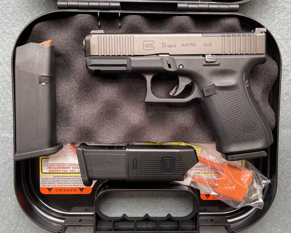 Nice-Glock 19 G19 Gen 5 MOS 9mm Generation 5 w/ NS Optic Ready $Super Deal$-img-8