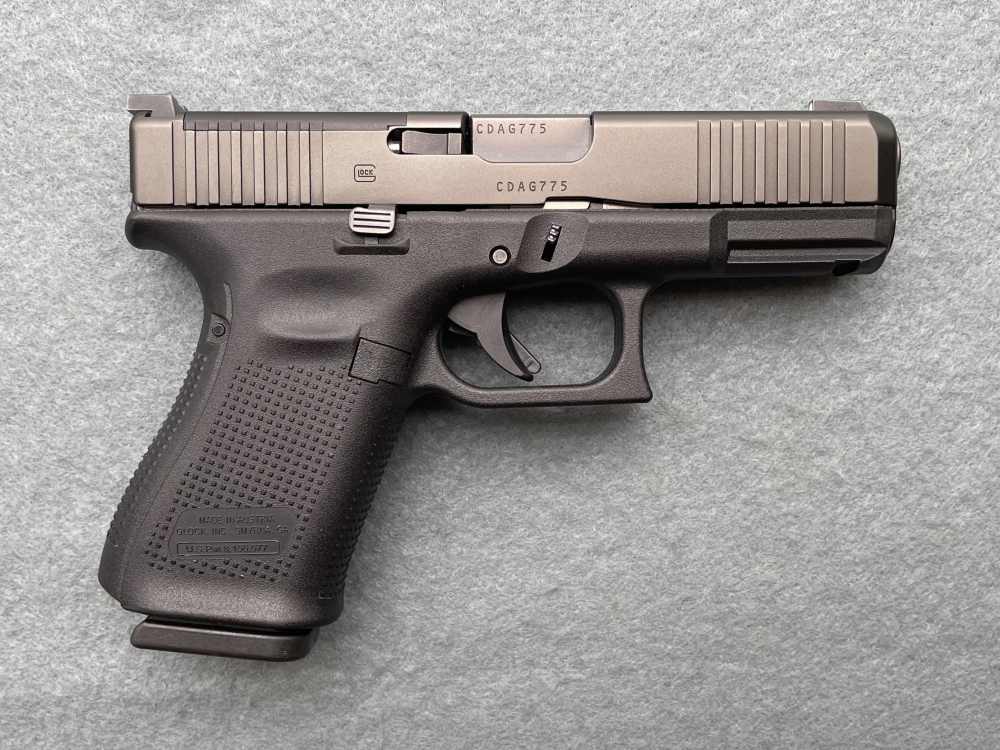 Nice-Glock 19 G19 Gen 5 MOS 9mm Generation 5 w/ NS Optic Ready $Super Deal$-img-1