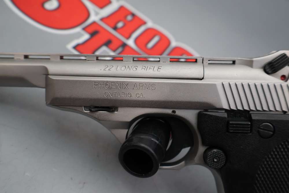 Phoenix Arms HP22A Rangemaster 5" .22 LR w/Case & Barrel -img-6