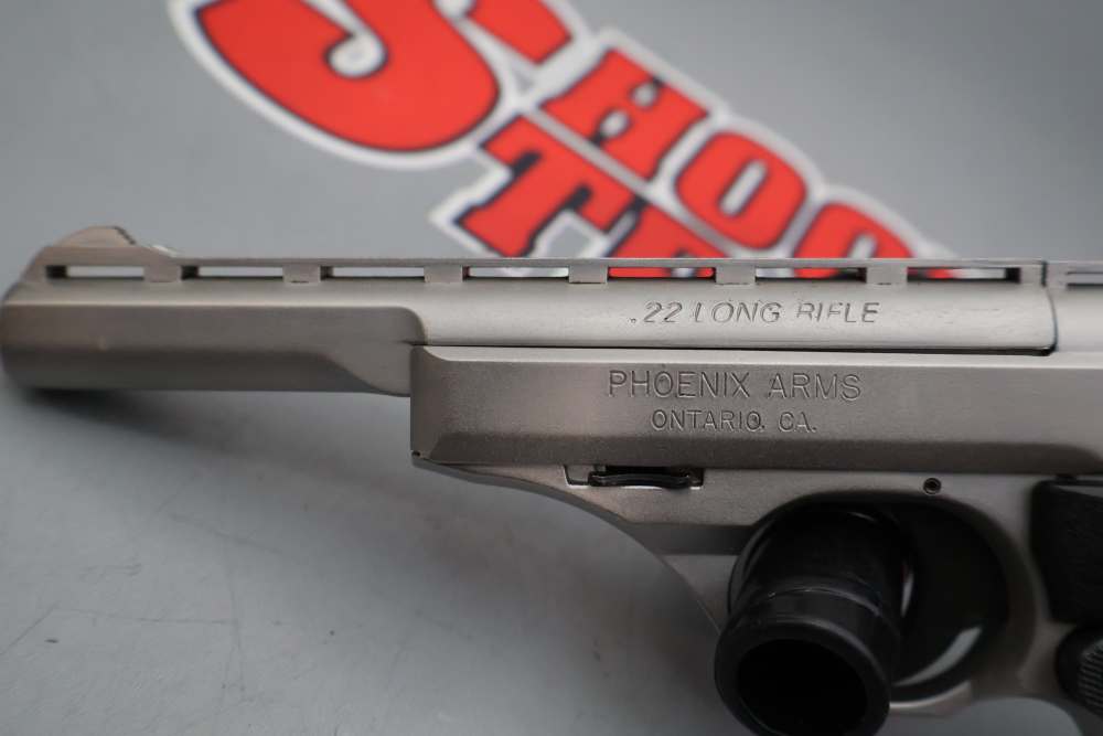 Phoenix Arms HP22A Rangemaster 5" .22 LR w/Case & Barrel -img-7