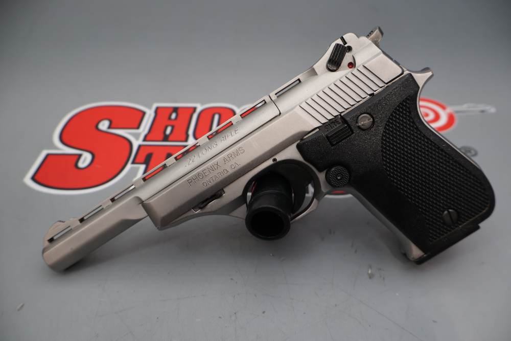 Phoenix Arms HP22A Rangemaster 5" .22 LR w/Case & Barrel -img-1