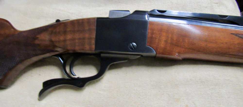 Ruger No. 1 Mannlicher Style Single Shot 7x57 Mauser Rifle 1983 .01 NO RES-img-0
