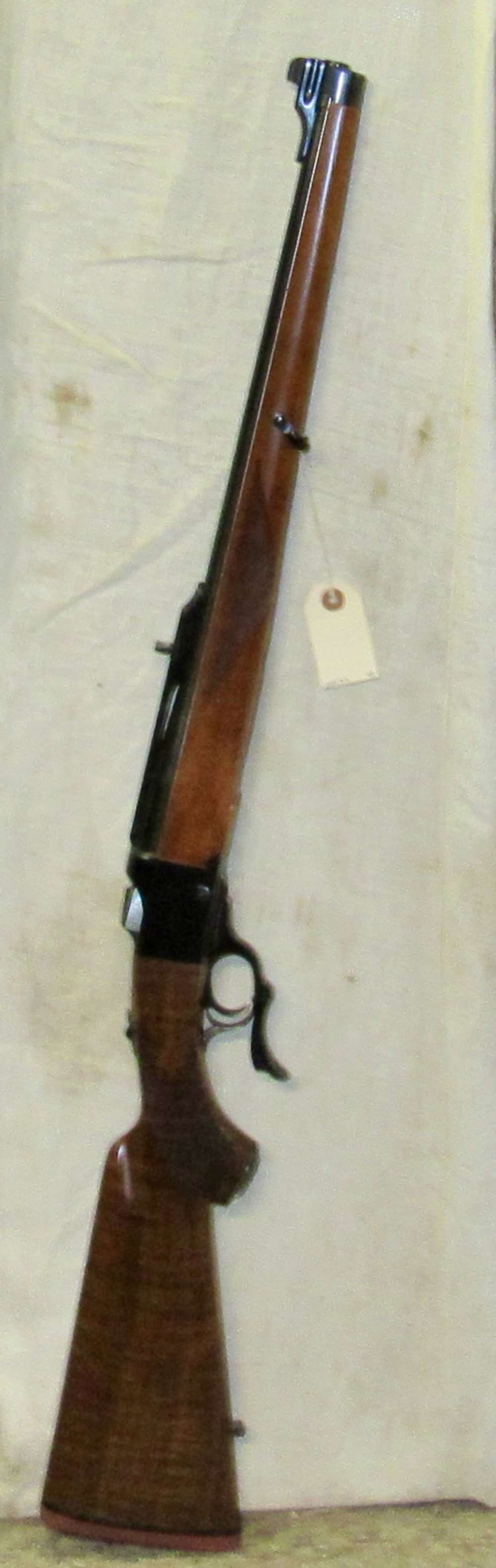 Ruger No. 1 Mannlicher Style Single Shot 7x57 Mauser Rifle 1983 .01 NO RES-img-1