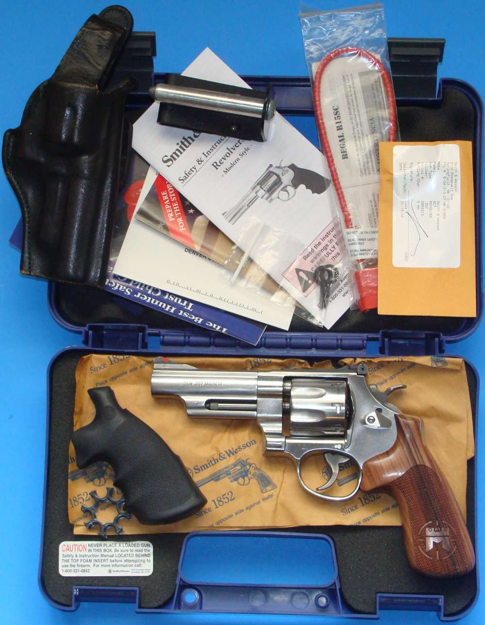 S&W SMITH & WESSON 627 627-5 REVOLVER 4"BARREL .357MAG RARE SKU 163357-img-2