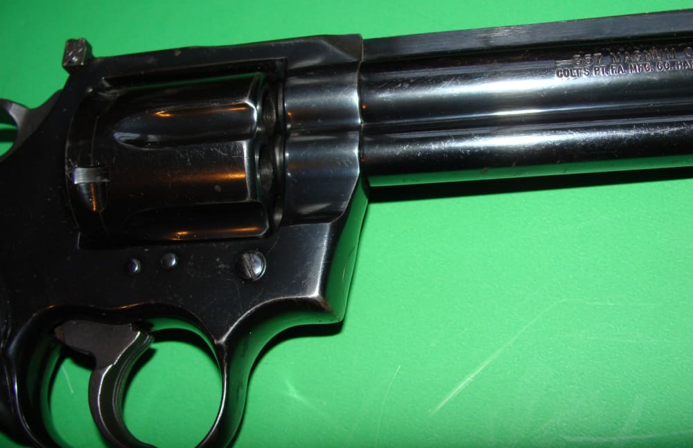 COLT 1989 KING COBRA V FRAME REVOLVER BLUED 6" .357MAG W/EXTRAS-img-5