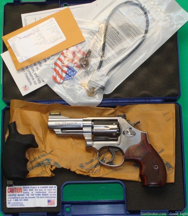 SMITH & WESSON S&W 66 -6 .357MAG 3"BBL RSR/ LEW HORTON LAST OF TRUE 3"BBLS-img-4