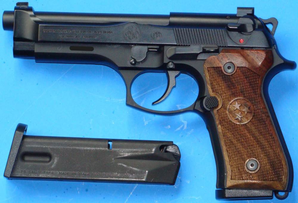 BERETTA 92G RARE VOLUNTEER STATE COMMEMORATIVE SEMI AUTO PISTOL 9MM-img-0