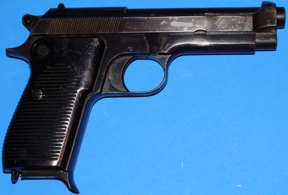 BERETTA MODEL 1951 SEMI AUTO PISTOL .9MM PARA W/EXTRAS-img-4