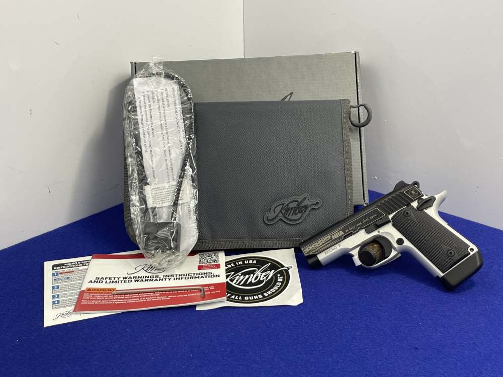 Kimber Micro 9mm 3.15" Black *NRA BILL OF RIGHTS SPECIAL EDITION MODEL*-img-4
