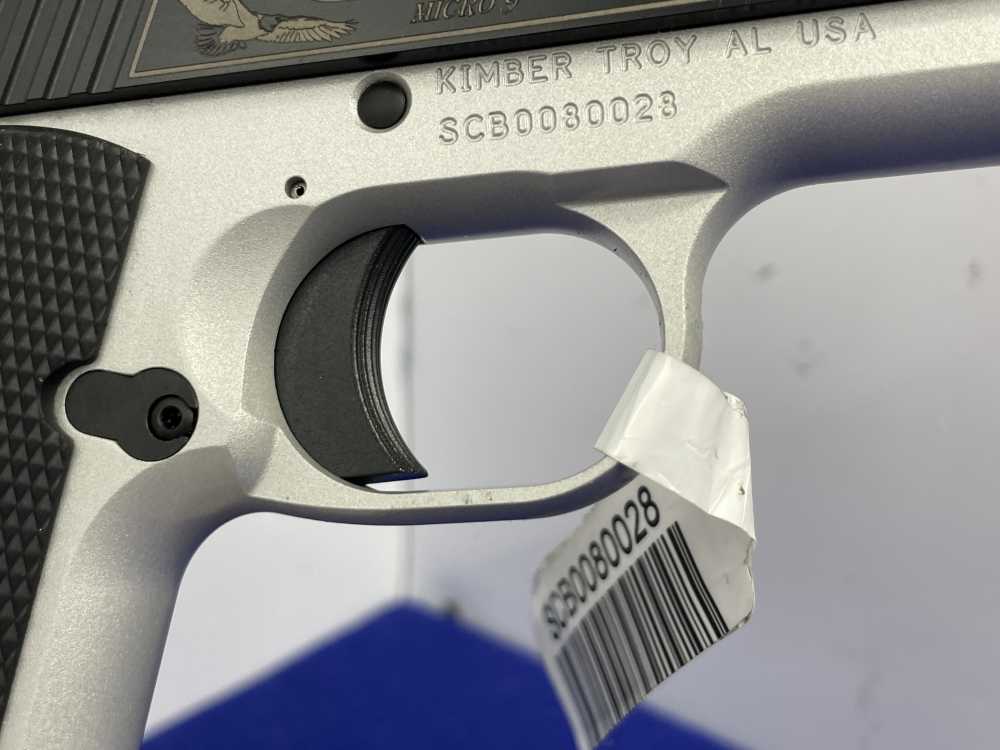 Kimber Micro 9mm 3.15" Black *NRA BILL OF RIGHTS SPECIAL EDITION MODEL*-img-37