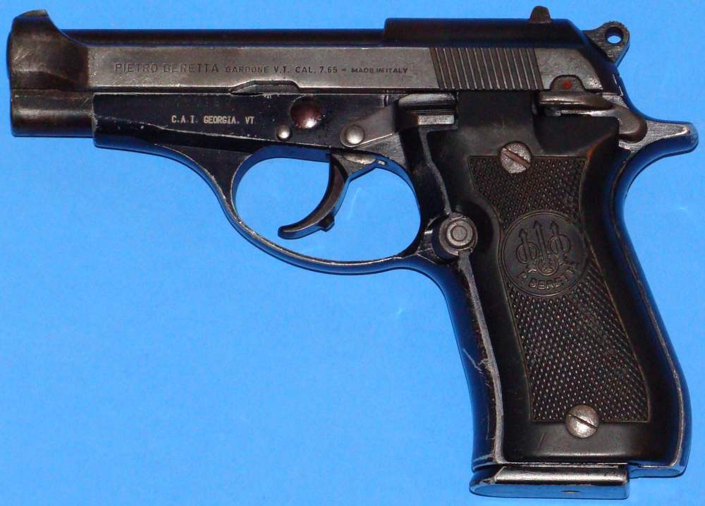 BERETTA MODEL 81 SEMI AUTO PISTOL .32ACP W/MAGS-img-0