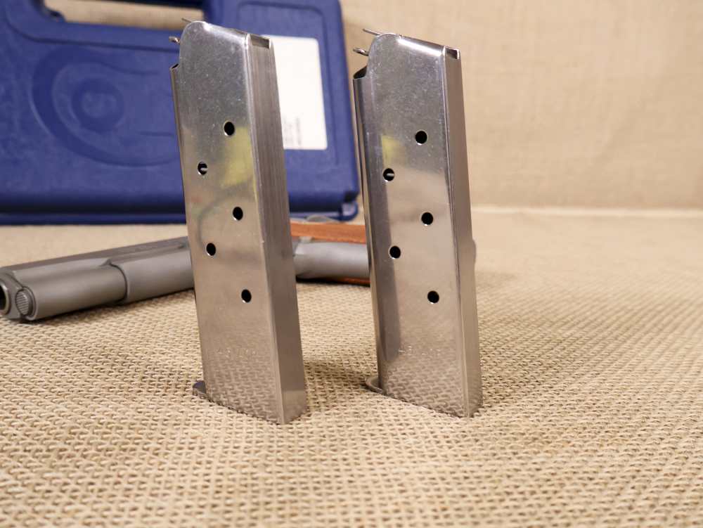 Colt, Government Model 1911, Full-Size, 5" Brushed Stainless Double Diamond-img-18