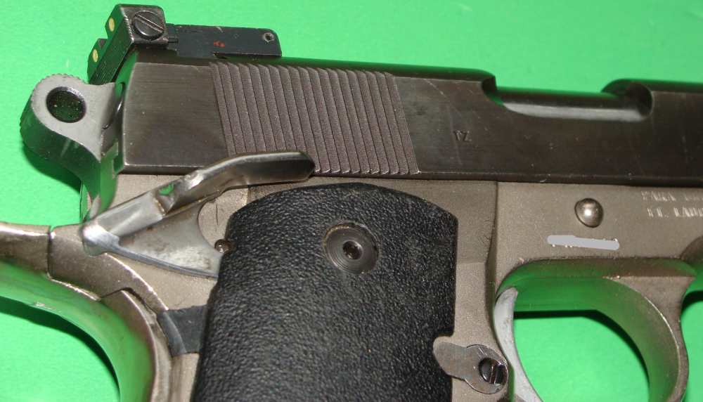 PARA ORDNANCE NICKEL FRAME WITH TZ HARD SLIDE .45ACP W/EXTRAS-img-7
