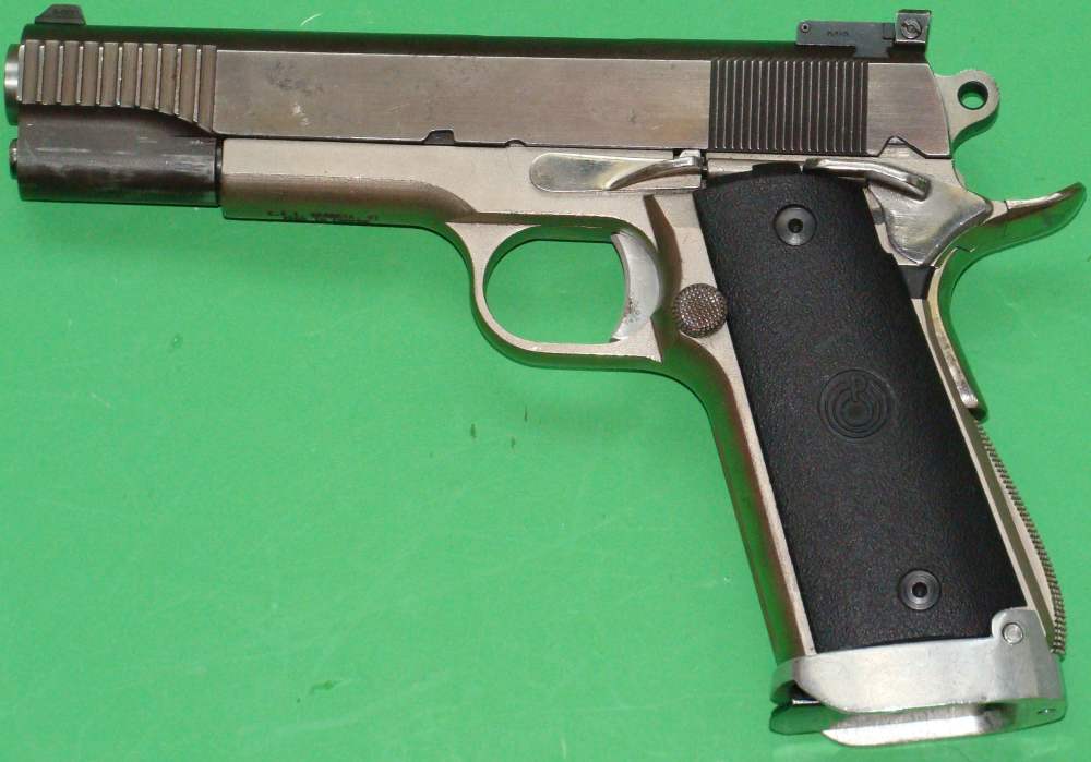PARA ORDNANCE NICKEL FRAME WITH TZ HARD SLIDE .45ACP W/EXTRAS-img-1